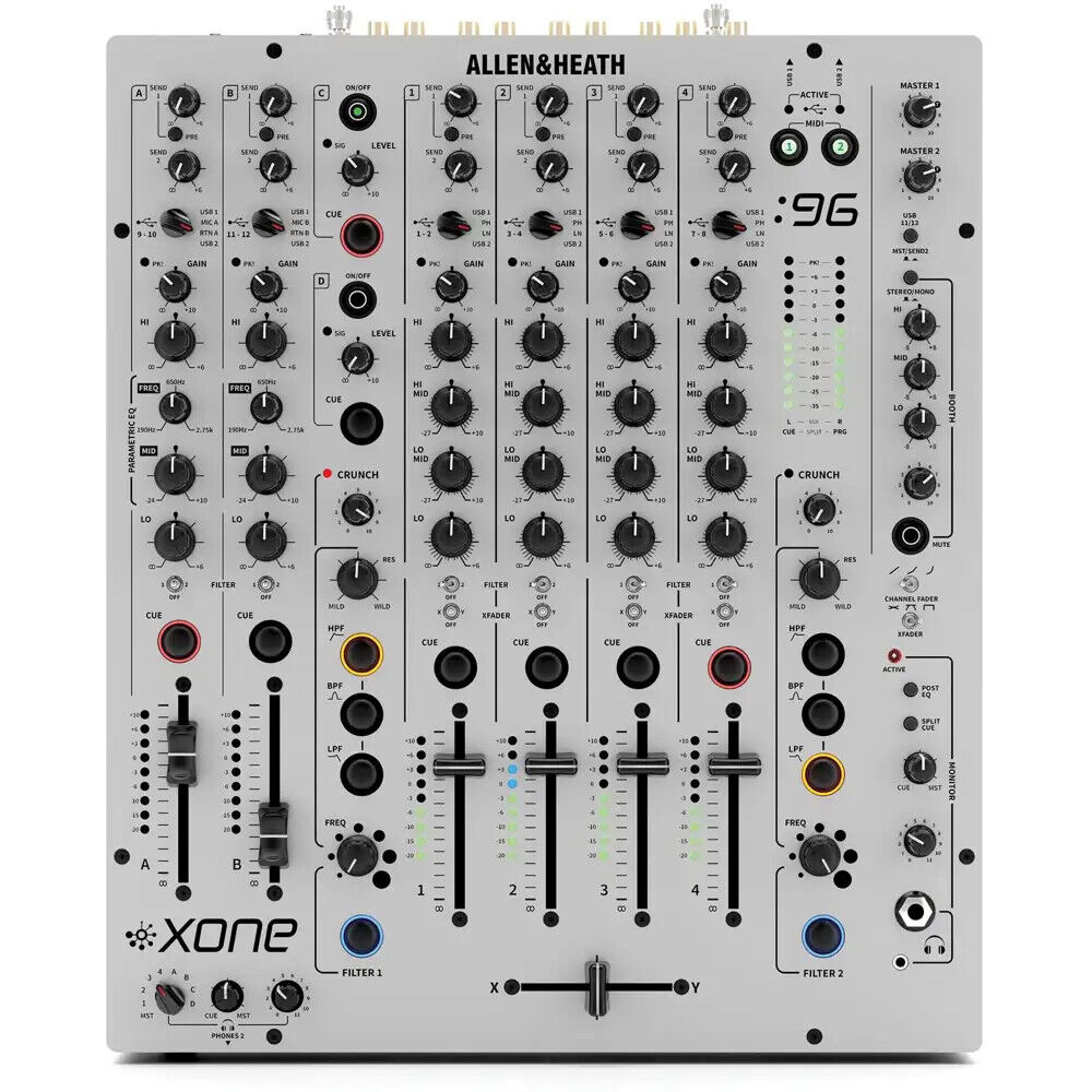ALLEN & HEATH XONE 96 mixer analogico per dj club festival 6 canali + 2 return
