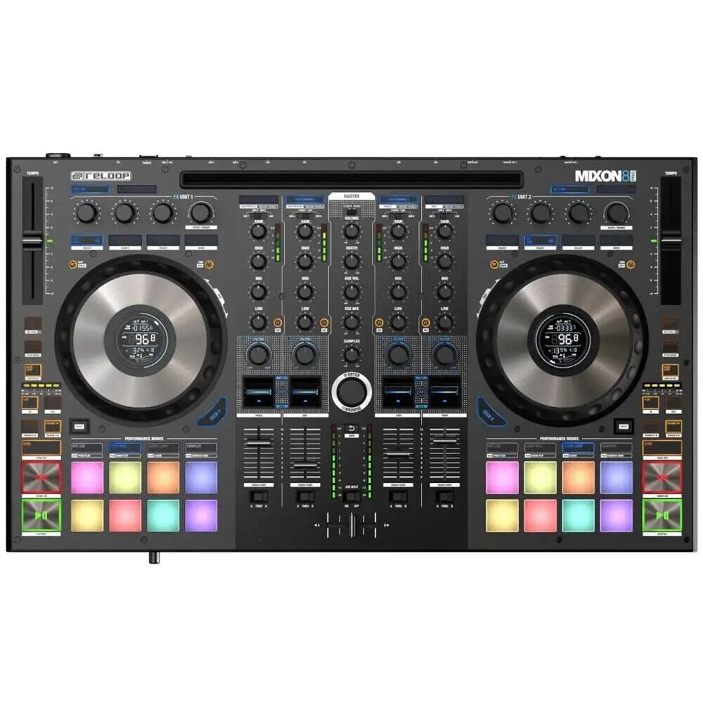 RELOOP MIXON 8 PRO dj controller usb 4canali per serato algoriddim dvs streaming