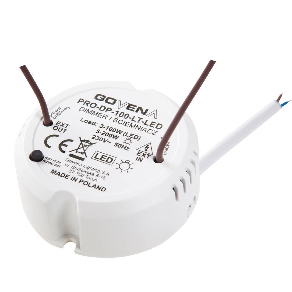 Govena Lighting PRO-DP-100-LT-LED Dimmer universale Adatto per lampadina: