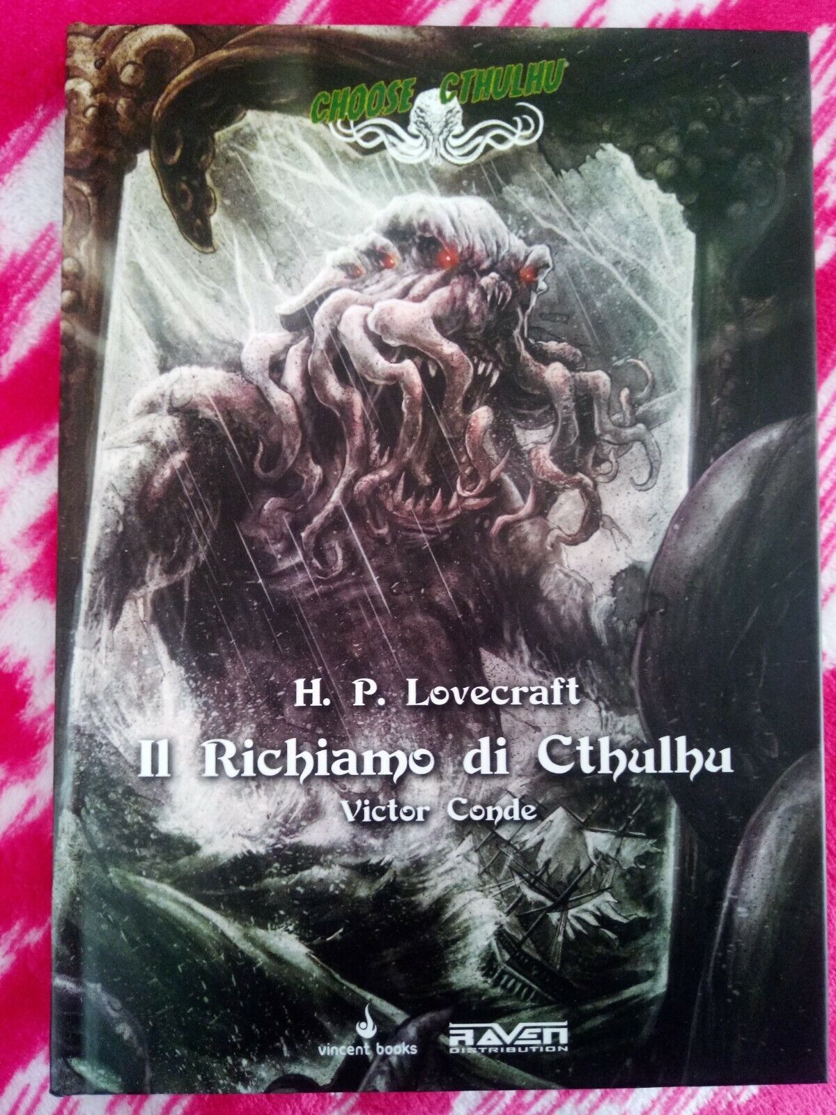 Il Richiamo di Cthulhu H. P. Lovecraft Libro Game Choose Cthulhu Raven