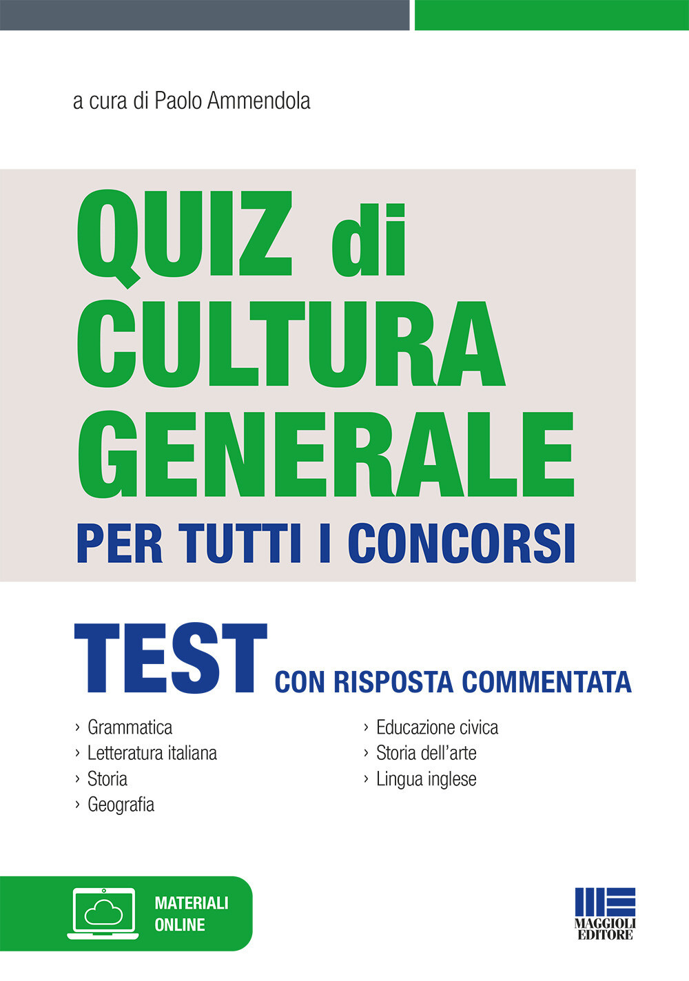 Libri Quiz Di Cultura Generale Per Tutti I Concorsi