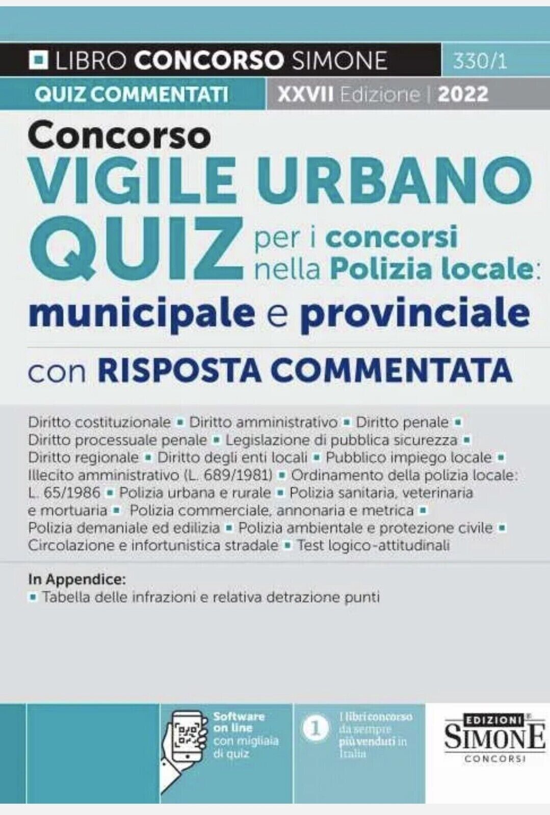 Concorso Vigile Urbano 😎 Quiz Concorsi Agenti Polizia Locale Prov. Mun. 2022/23