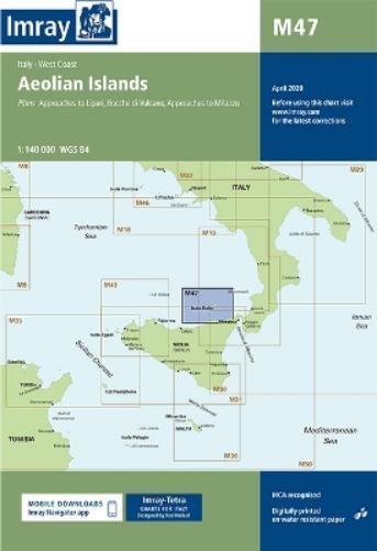 Imray Laurie Norie & Wilson Ltd Imray Chart M47 (Map) M Series