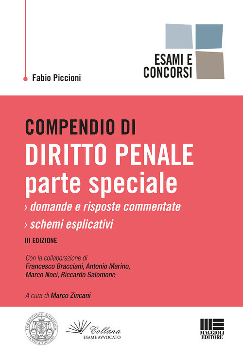 COMPENDIO DI DIRITTO PENALE. PARTE SPECIALE PICCIONI FABIO