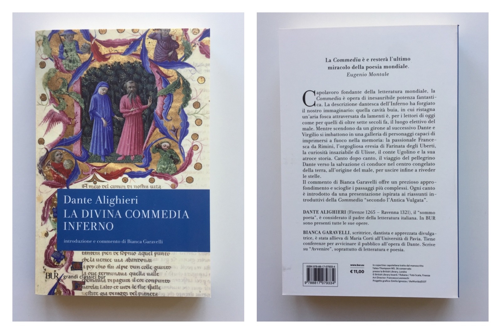 Dante Alighieri, La divina commedia inferno