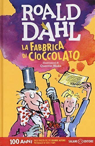 Roald Dahl : la fabbrica di cioccolato ed. Salani NUOVO B14
