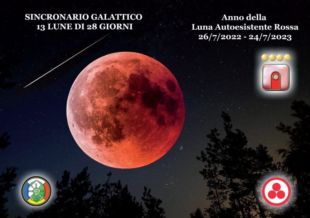 9788884596895 Sincronario galattico 13 lune di 28 giorni. Anno d...istente rossa