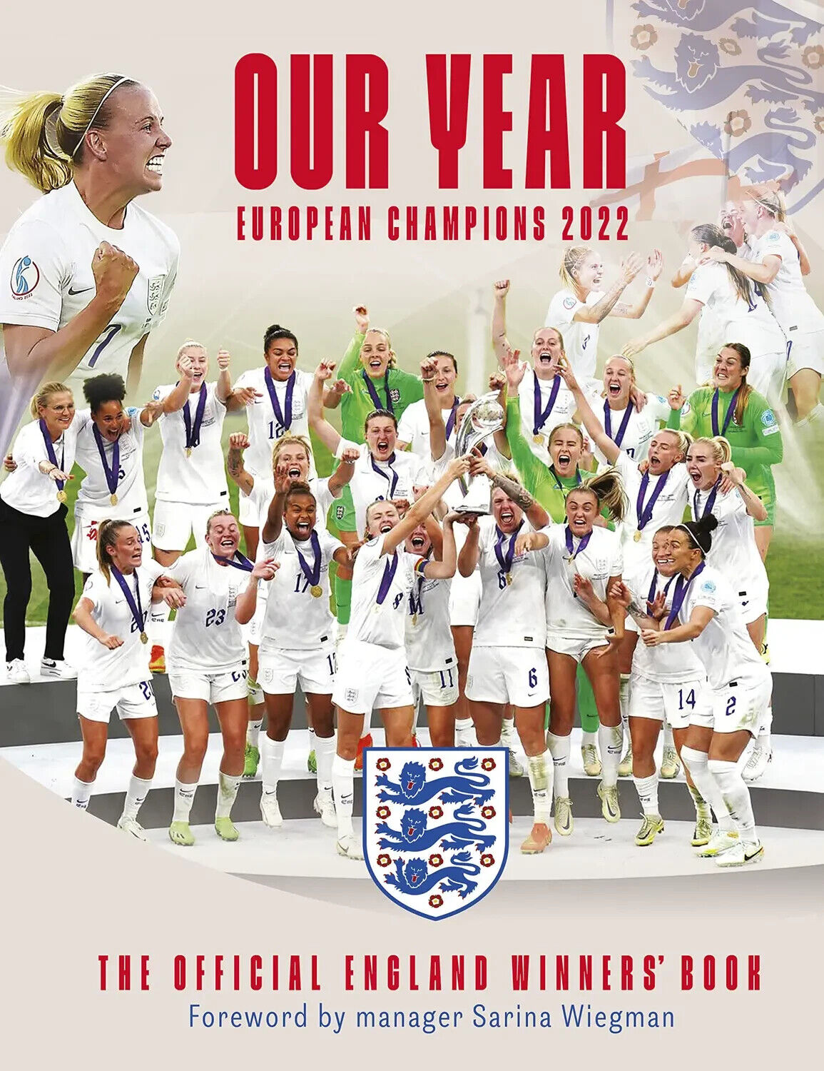 Our Anno - Europeo Champions 2022 - The Official England Vincitori' Libro Calcio