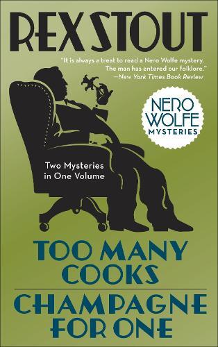 Rex Stout Too Many Cooks/Champagne for One (Tascabile) Nero Wolfe
