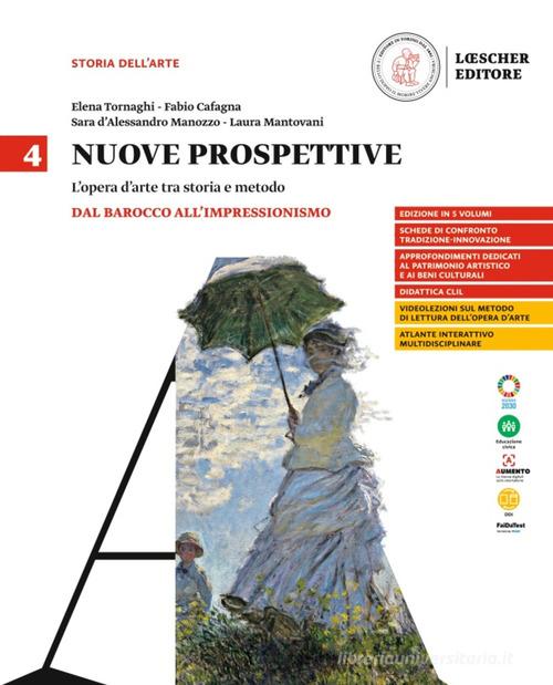 9788858342039 Nuove prospettive. L'opera d'arte tra storia e met...periori vol.4