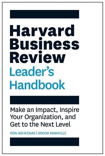 Ron Ashkenas Brook Manvill Harvard Business Review Leader's Handboo (Tascabile)