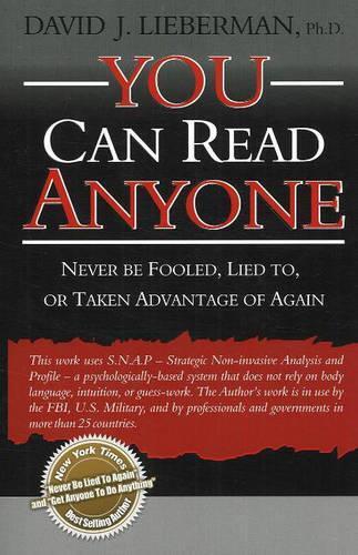David Lieberman You Can Read Anyone (Tascabile)
