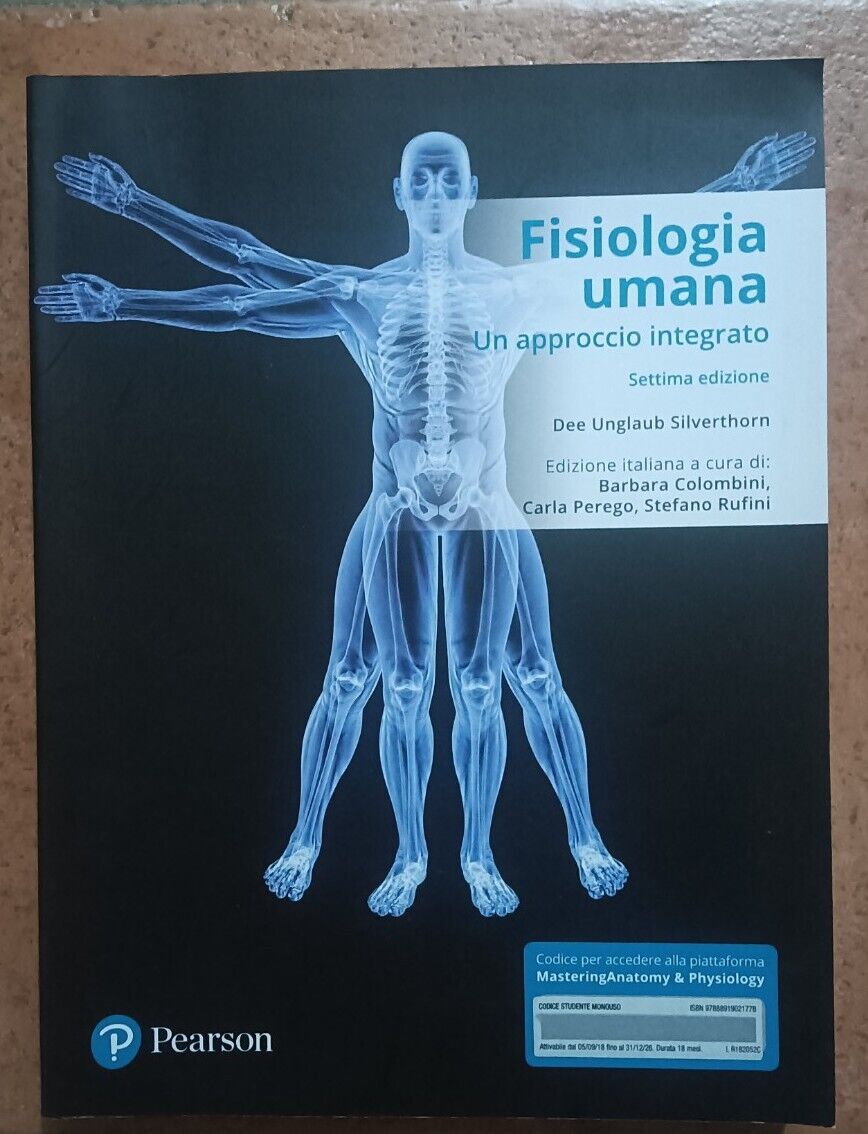 Fisiologia umana Un approccio integrato Settima Edizione 9788891902177