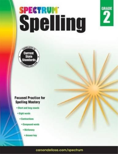 Spectrum Spelling, Grade 2 (Tascabile) Spectrum