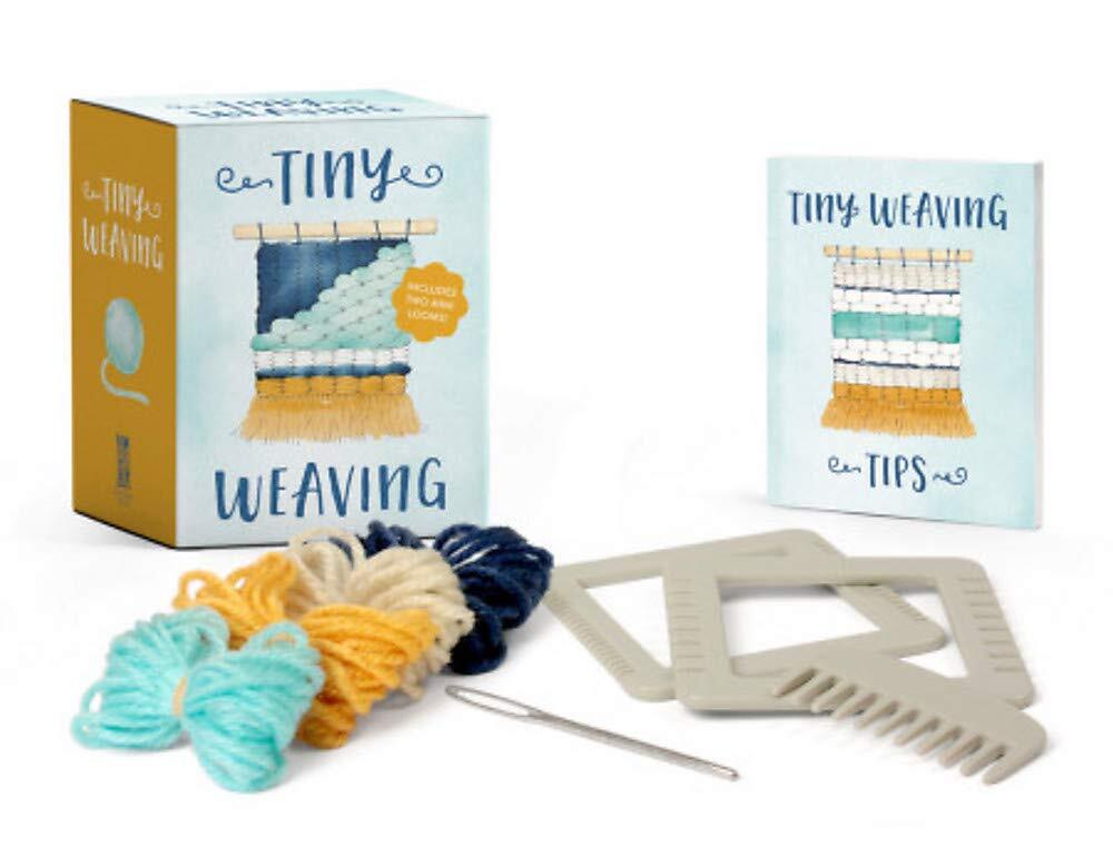 9780762493838 Tiny Weaving: Includes Two Mini Looms! - Running Press