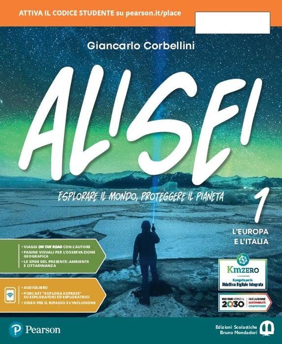 9788869107467 Alisei. Con Atlante, Regioni, Atlante della sosten...alia (Vol. 1)