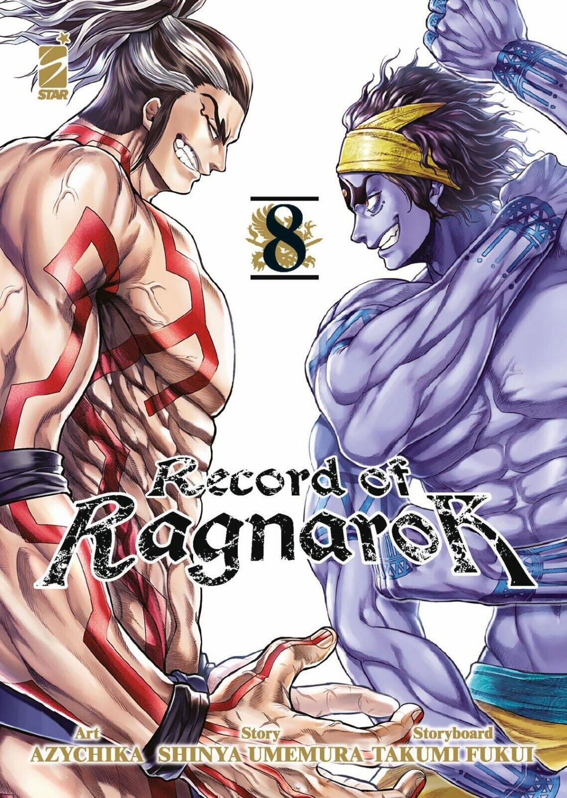 MANGA RECORD OF RAGNAROK 8 STAR COMICS UMEMURA ACTION STORY EDIZIONE ITALIANA