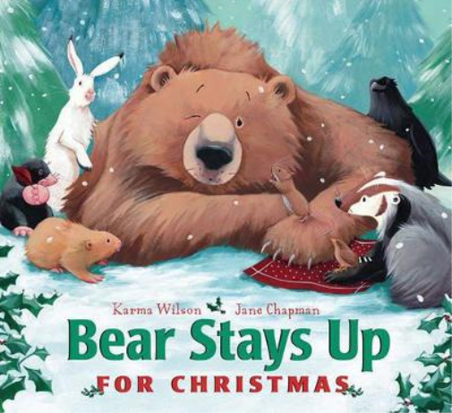 Karma Wilson Bear Stays Up for Christmas (Libro di cartone)