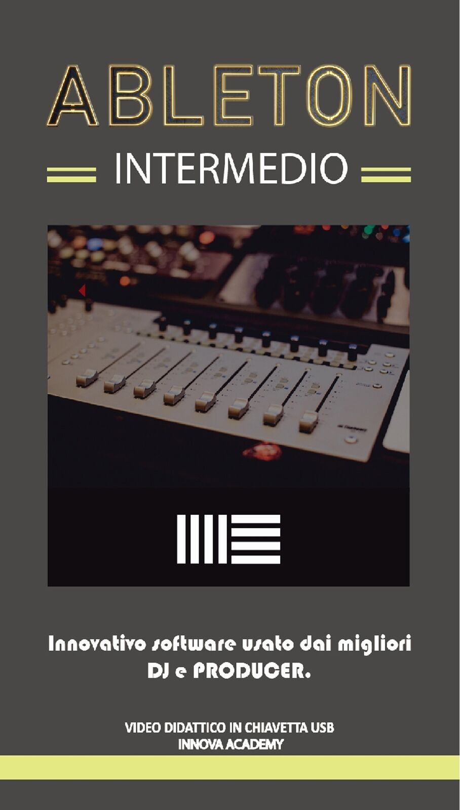 Ableton intermedio. Innovativo software usato da dj e producer. Video didattico