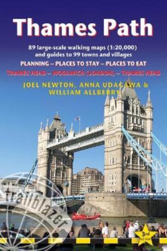 Joel Newton Thames Path Trailblazer Walking Guide 3e (Tascabile)