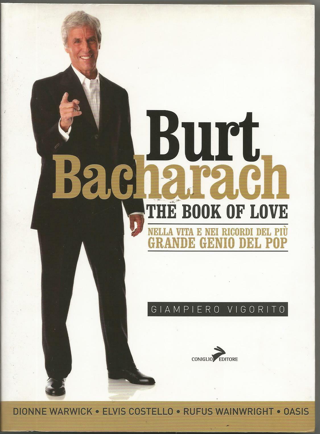 BURT BACHARACH - The book of love  - LIBRO NUOVO 2008