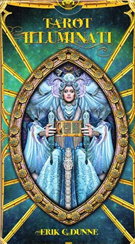 9788865271902 Tarot Illuminati: 78 full col cards & 64pp booklet - Erik C Dunne