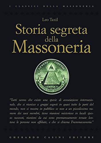9788864100333 Storia segreta della Massoneria - Leo Taxil