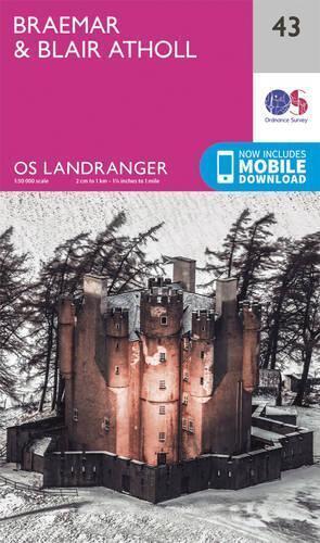 Braemar & Blair Atholl (Map) OS Landranger Map
