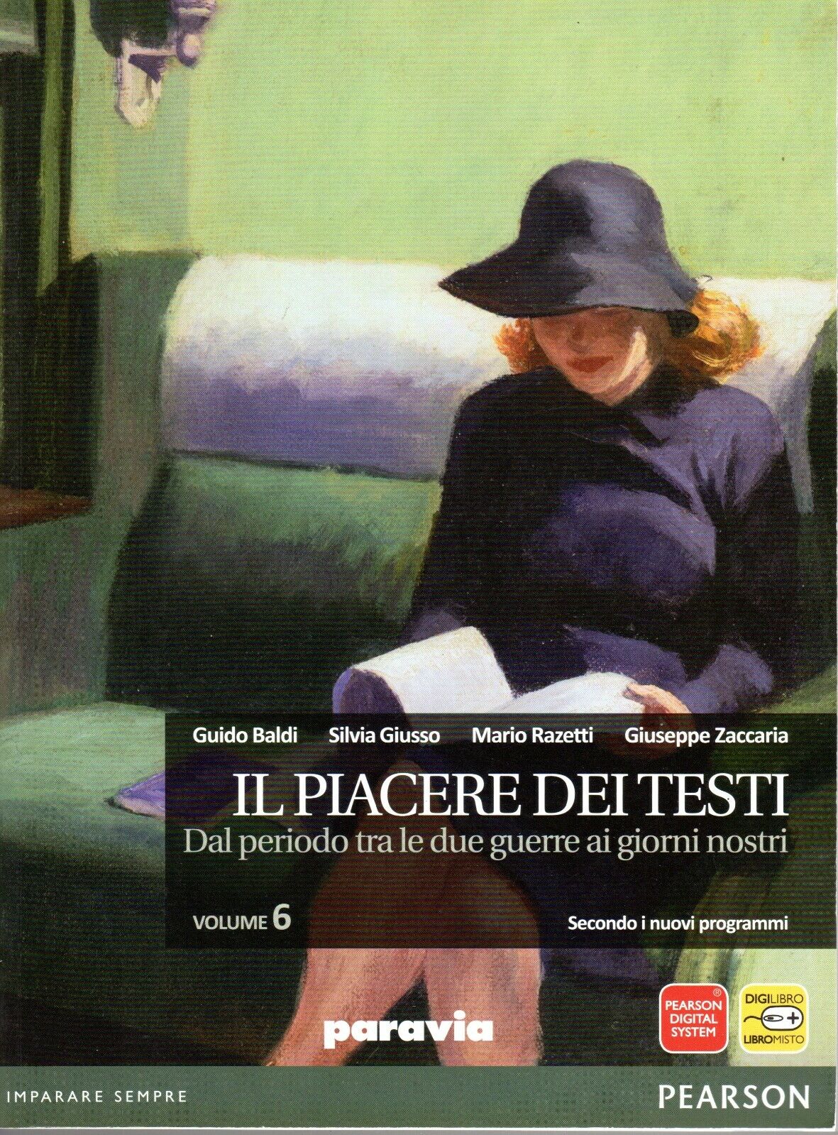 AA.VV.; "Il piacere dei testi", vol. 6 - ISBN 9788839532275
