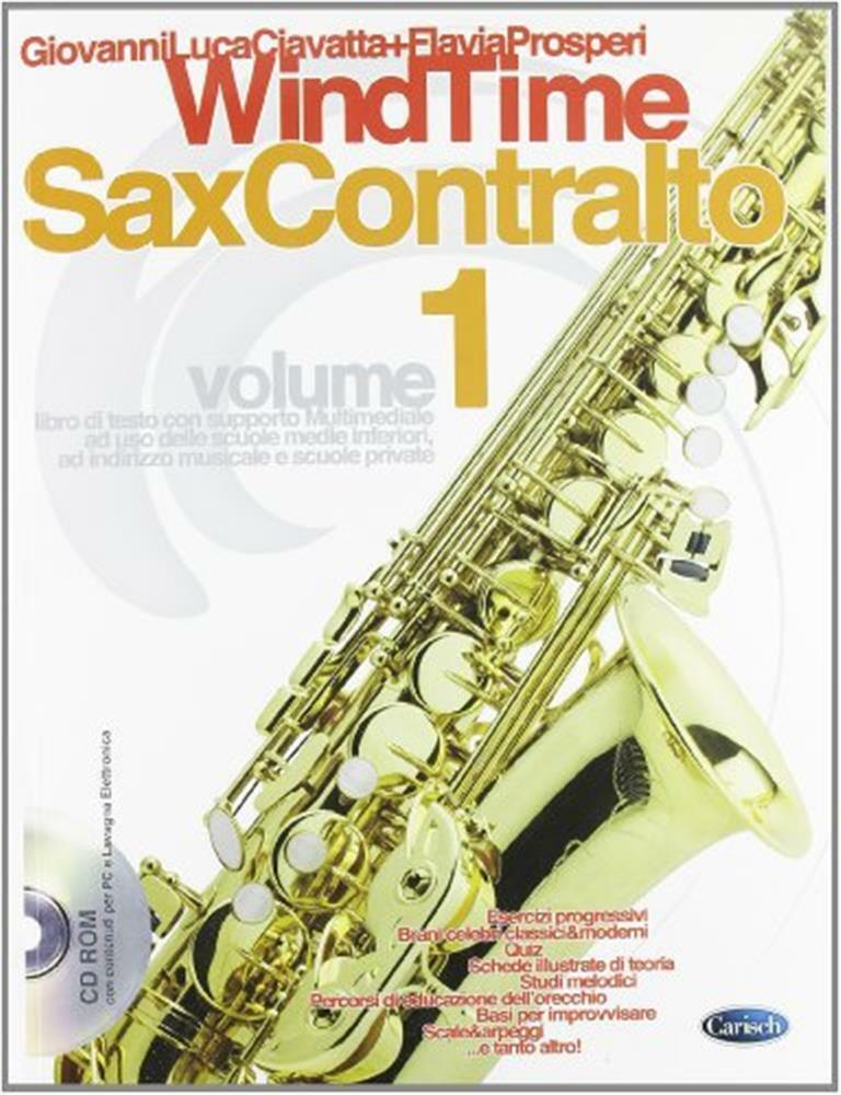 Windtime sax alto+cd - Ciavatta Gianluca, Prosperi Flavia