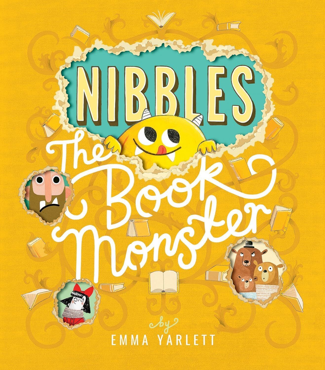 9781848692879 Nibbles the Book Monster: 1 (Nibbles (1)) - Emma Yarlett