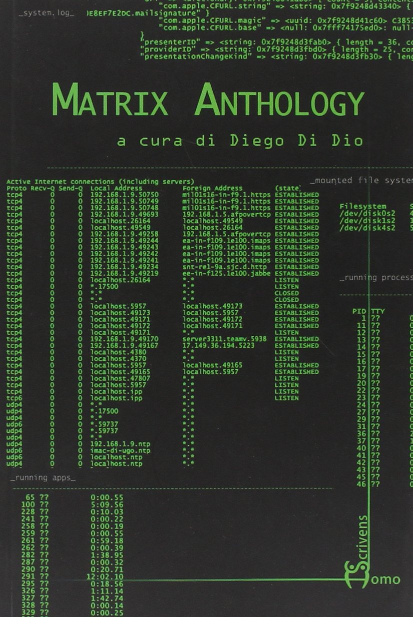 9788897905615 Matrix anthology - D. Di Dio