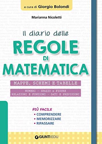 9788809881150 Il diario delle regole di matematica - Marianna Nicoletti