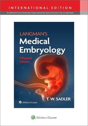 T.W. Sadler Langman's Medical Embryology (Tascabile)