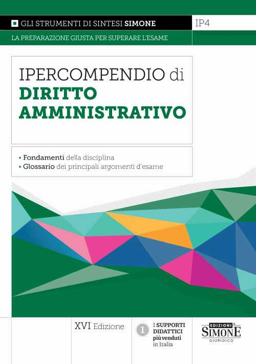 Libri Ipercompendio Di Diritto Amministrativo