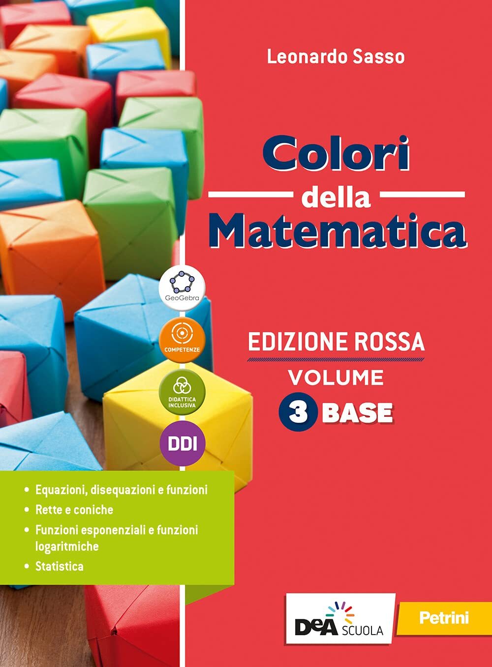 9788849424621 Colori della matematica. Ediz. rossa. Con Quaderno...line (Vol. 1)