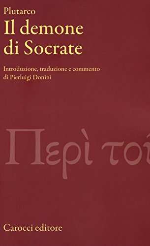 9788843089284 Il demone di Socrate - Plutarco,P. Donini