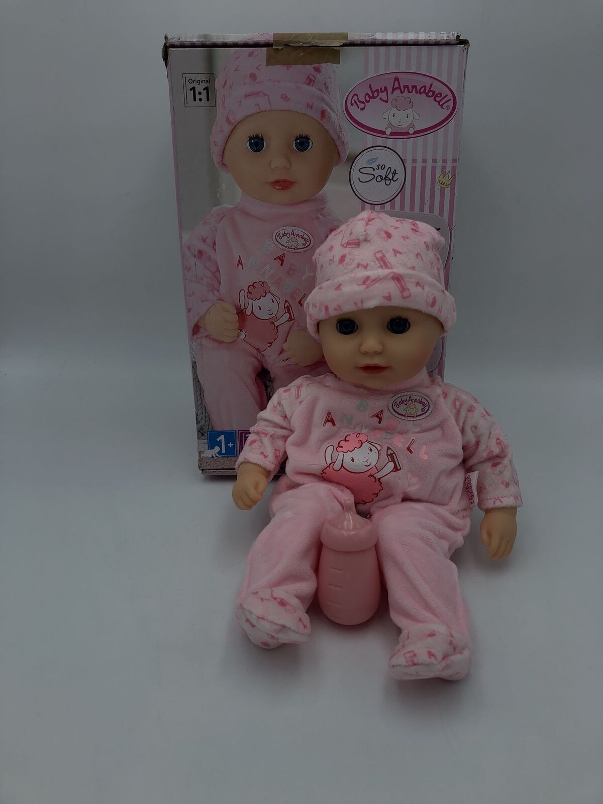 Baby Annabell Little Annabell, bambola morbida con corpo in tessuto e occhi...