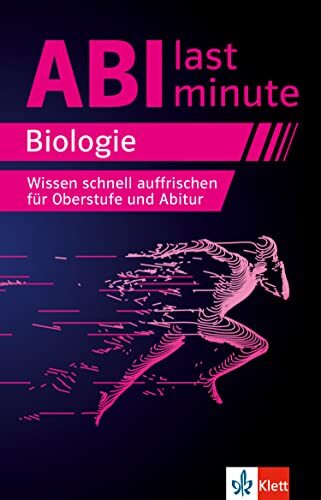 Klett Abi last minute Biologie: Wissen schnell auffrischen fü (Copertina rigida)