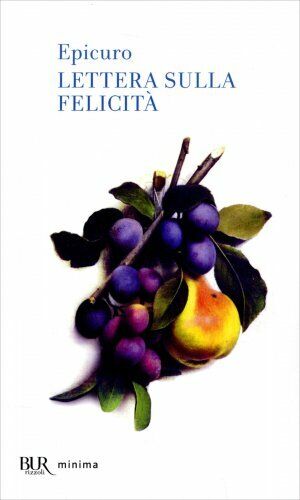 LIBRO LETTERA SULLA FELICITÀ - EPICURO