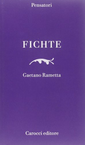 9788843067039 Fichte - Gaetano Rametta