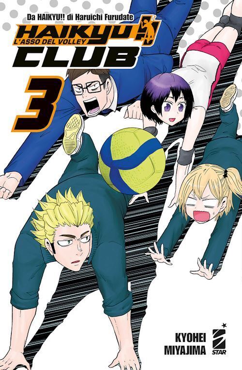 HAIKYU!! CLUB. VOL. 3  - FURUDATE HARUICHI, MIYAJIMA KYOHEI - Star Comics