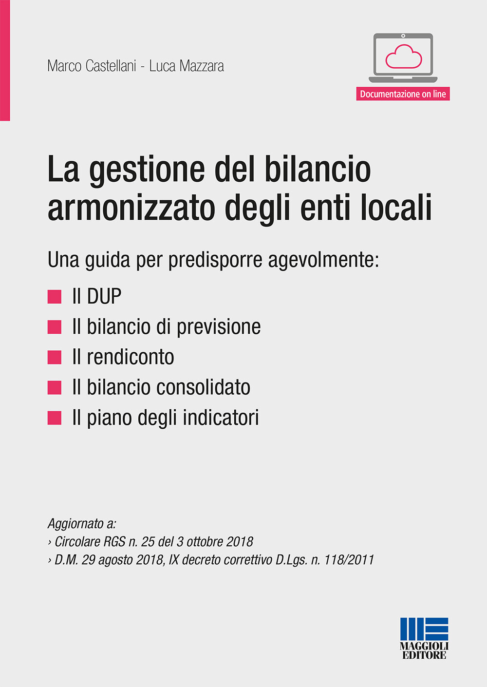 Libri Marco Catellani / Luca Mazzara - La Gestione Del Bilancio Armonizzato Degl