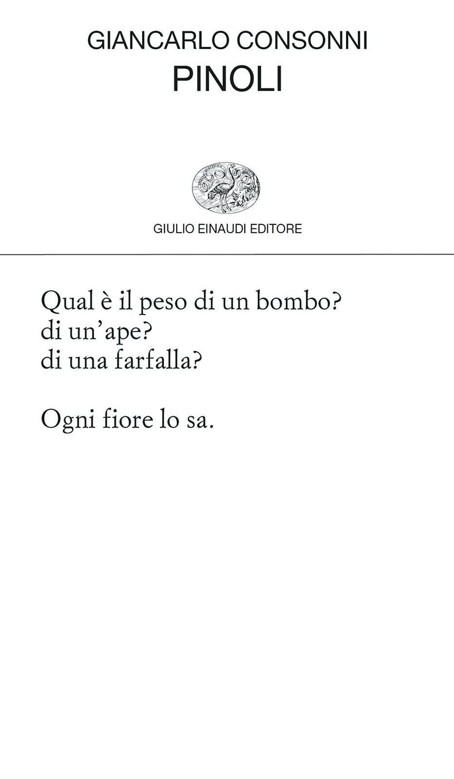 9788806247744 Pinoli - Giancarlo Consonni