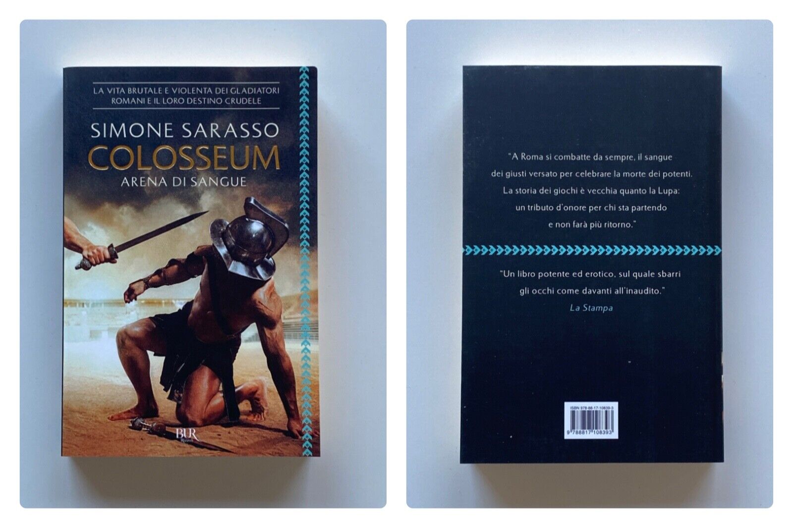 Simone Sarasso, Colosseum. Arena di sangue