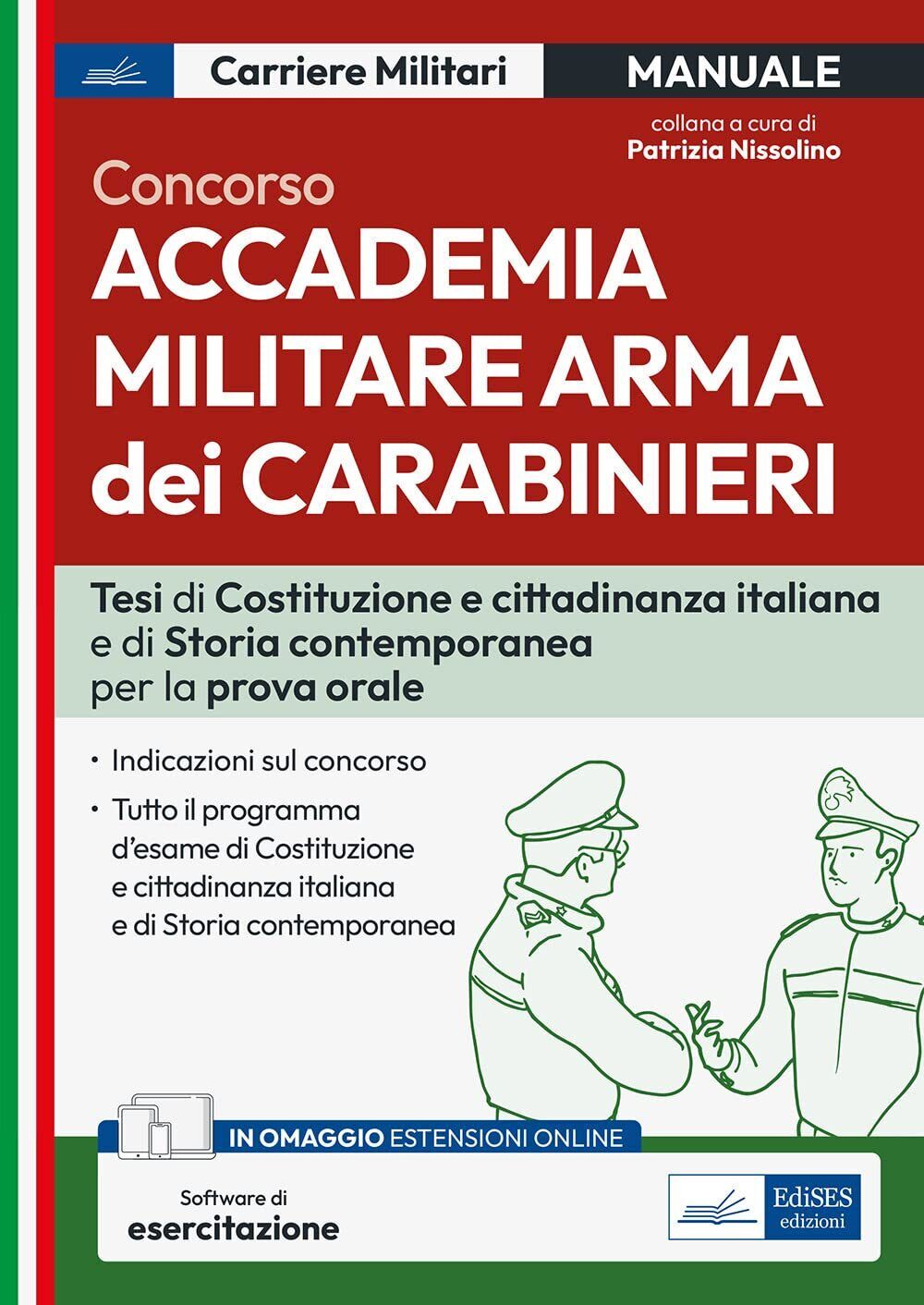 9788836228911 Concorso Accademia Militare Arma dei Carabinieri: ...re in omaggio