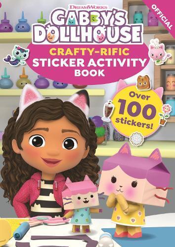 DreamWorks Gabby's Dollhouse: Crafty-Rific Sticker Activity Book (Tascabile)