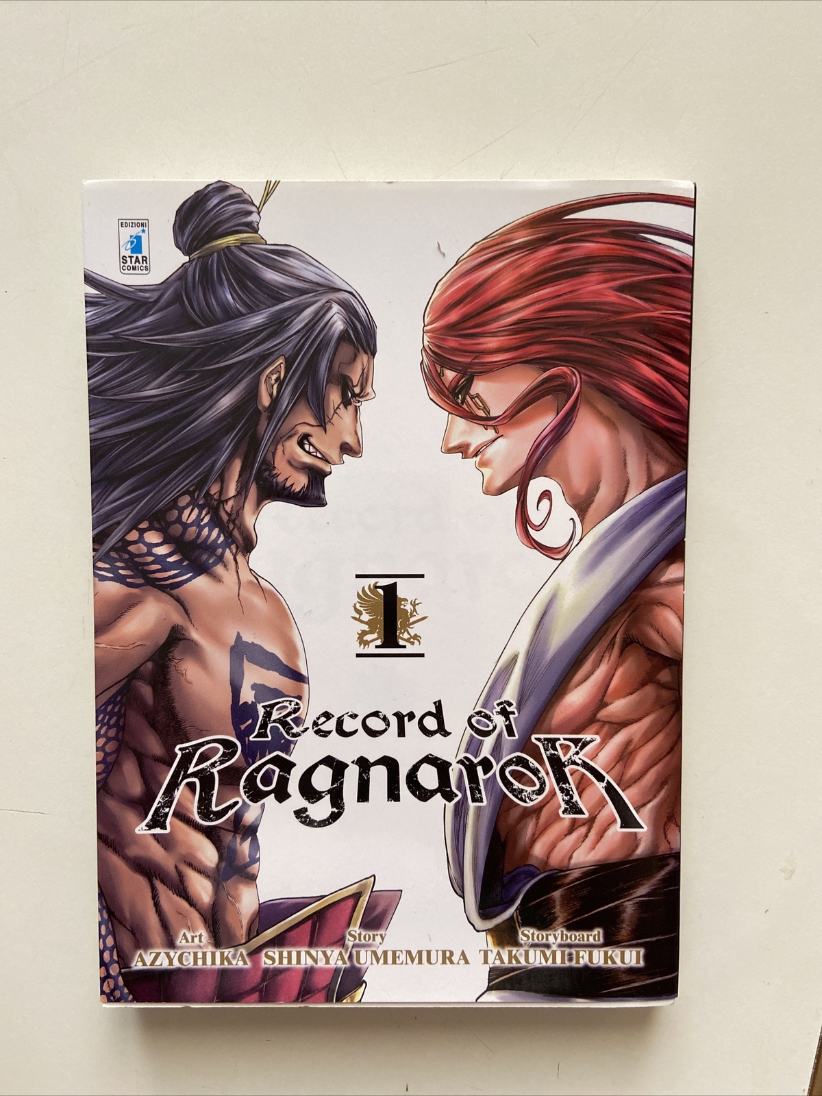 RECORD OF RAGNAROK. VOL. 1  - UMEMURA SHINYA, FUKUI TAKUMI - Star Comics