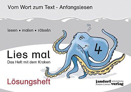 Peter Wachendorf Jan Deb Lies mal 4 - Das Heft mit dem Kraken. Lösun (Broschüre)