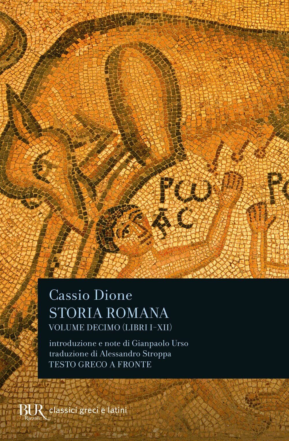 9788817174510 Storia romana. Testo greco a fronte (Vol. 10) - Cassio Dione,Gianp